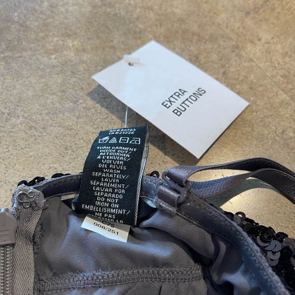 MODA INTERNATIONAL SIZE 8 Sequined Dress! - Picture 8 of 9